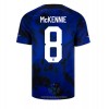 Maglia ufficiale Stati Uniti Weston McKennie 8 Trasferta Mondiali 2022 per Uomo